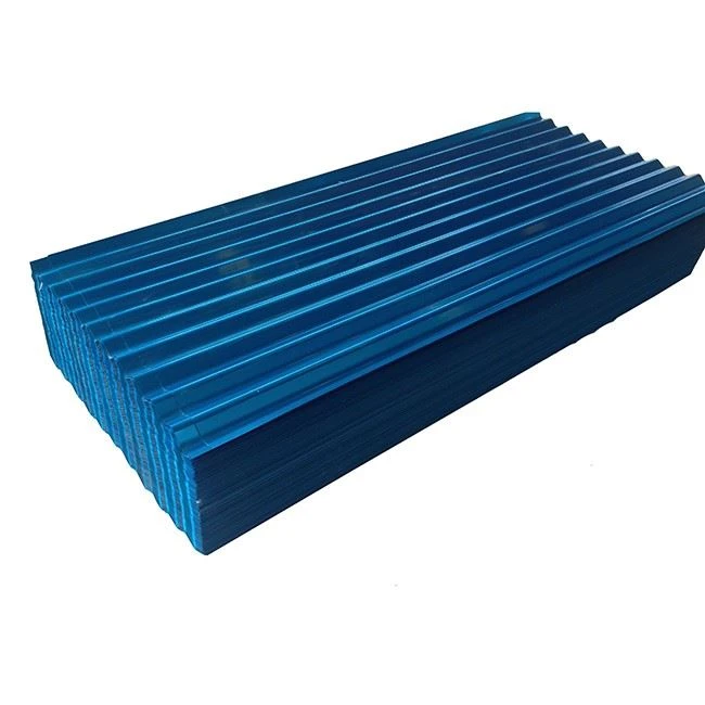 blue color antifinger aluzinc roofing sheet (2)